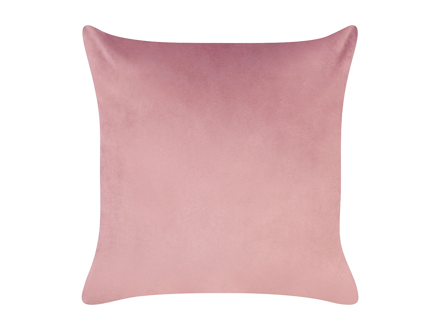 2 er-Set Dekokissen aus Samt 45 x 45 cm mit Palmen Motiv Rosa Caranday