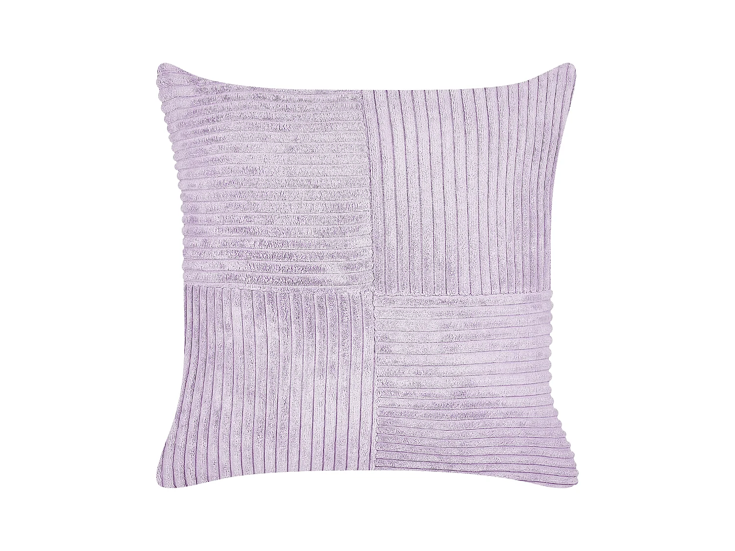 Conjunto de 2 almofadas decorativas MILLET Bombazine 43 x 43 cm Violeta Padrão geométrico