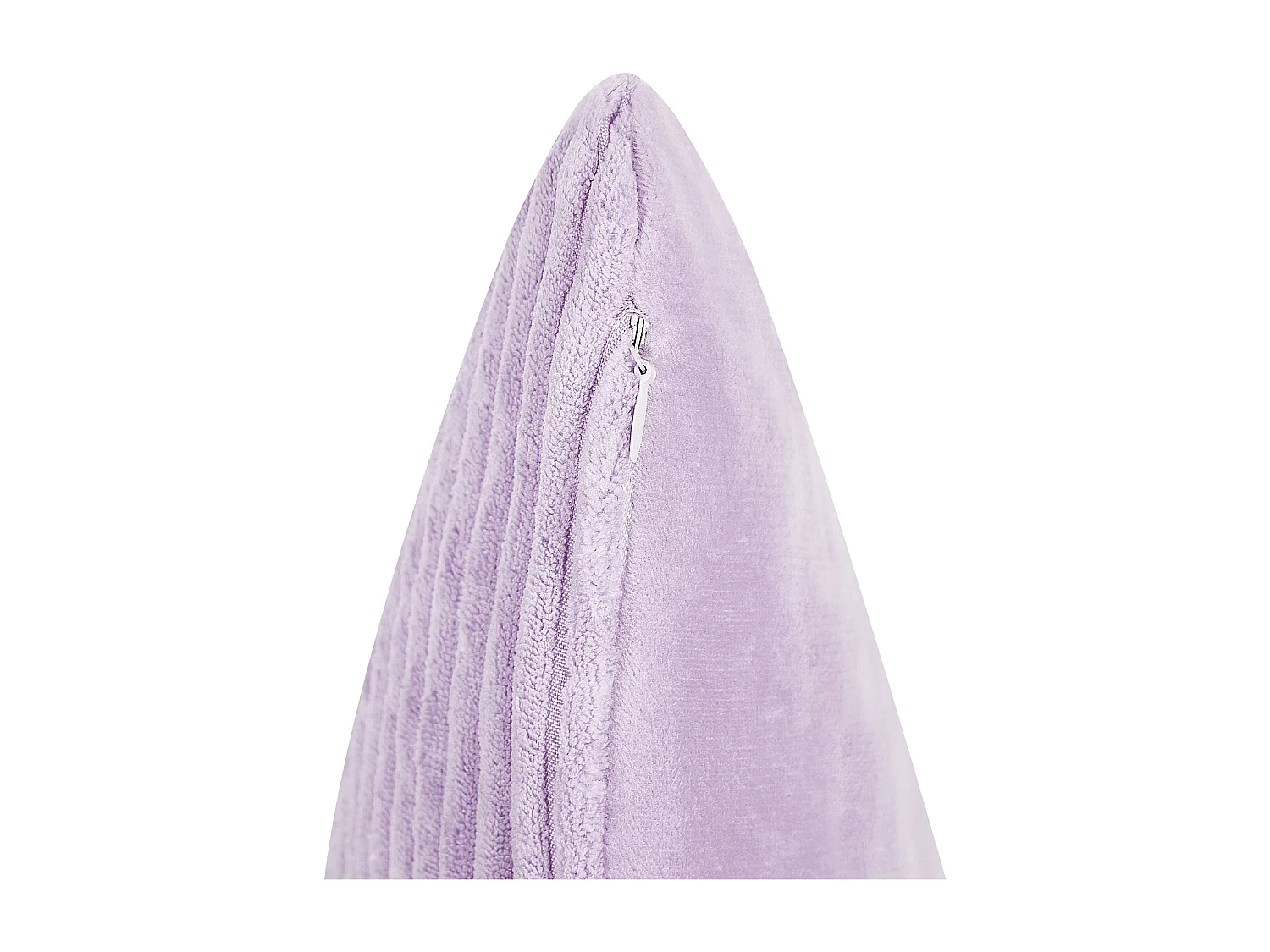 Dekokissen 2er Set MILLET Cord 43 x 43 cm Violett Geometrisches Muster