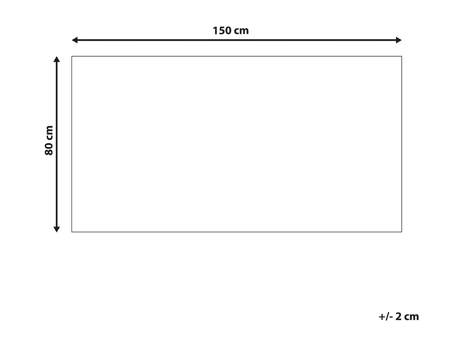 Vloerkleed katoen beige 80 x 150 cm AFIS