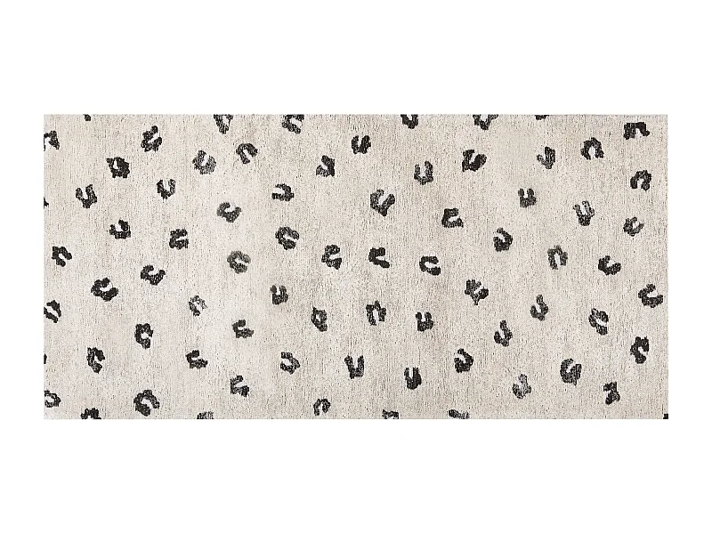 Tapis AFIS Beige 80 x 150 cm Coton