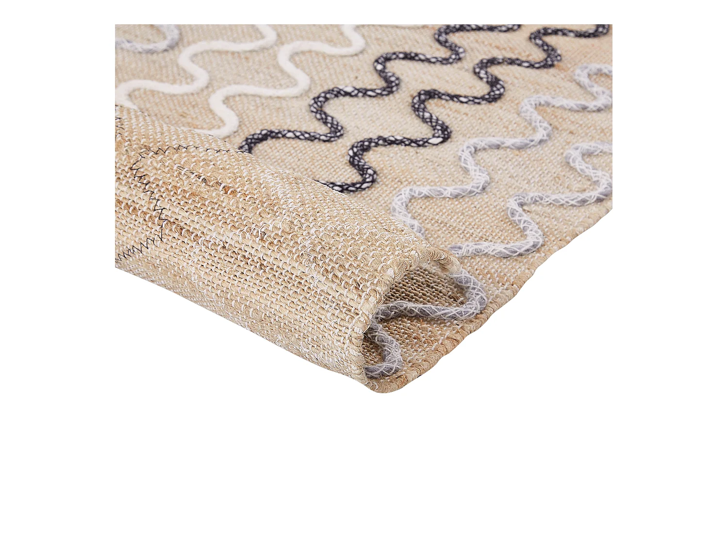 Tappeto SOGUT 140 x 200 cm Iuta Beige