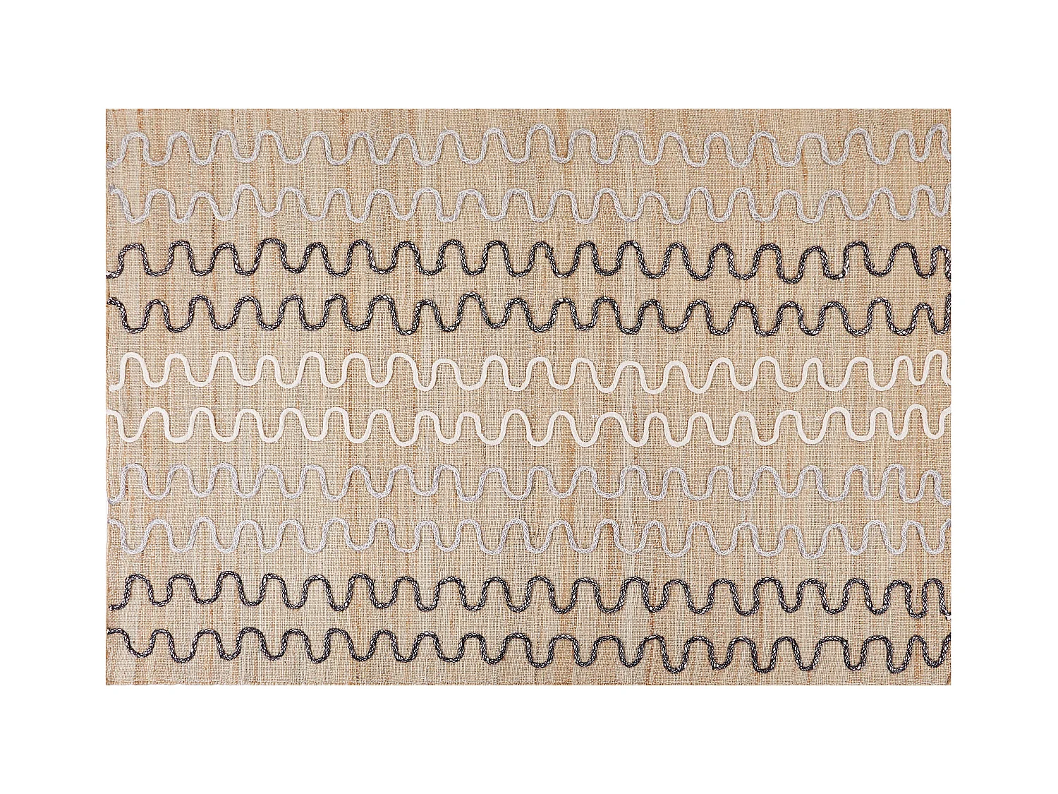 Tappeto SOGUT 140 x 200 cm Iuta Beige