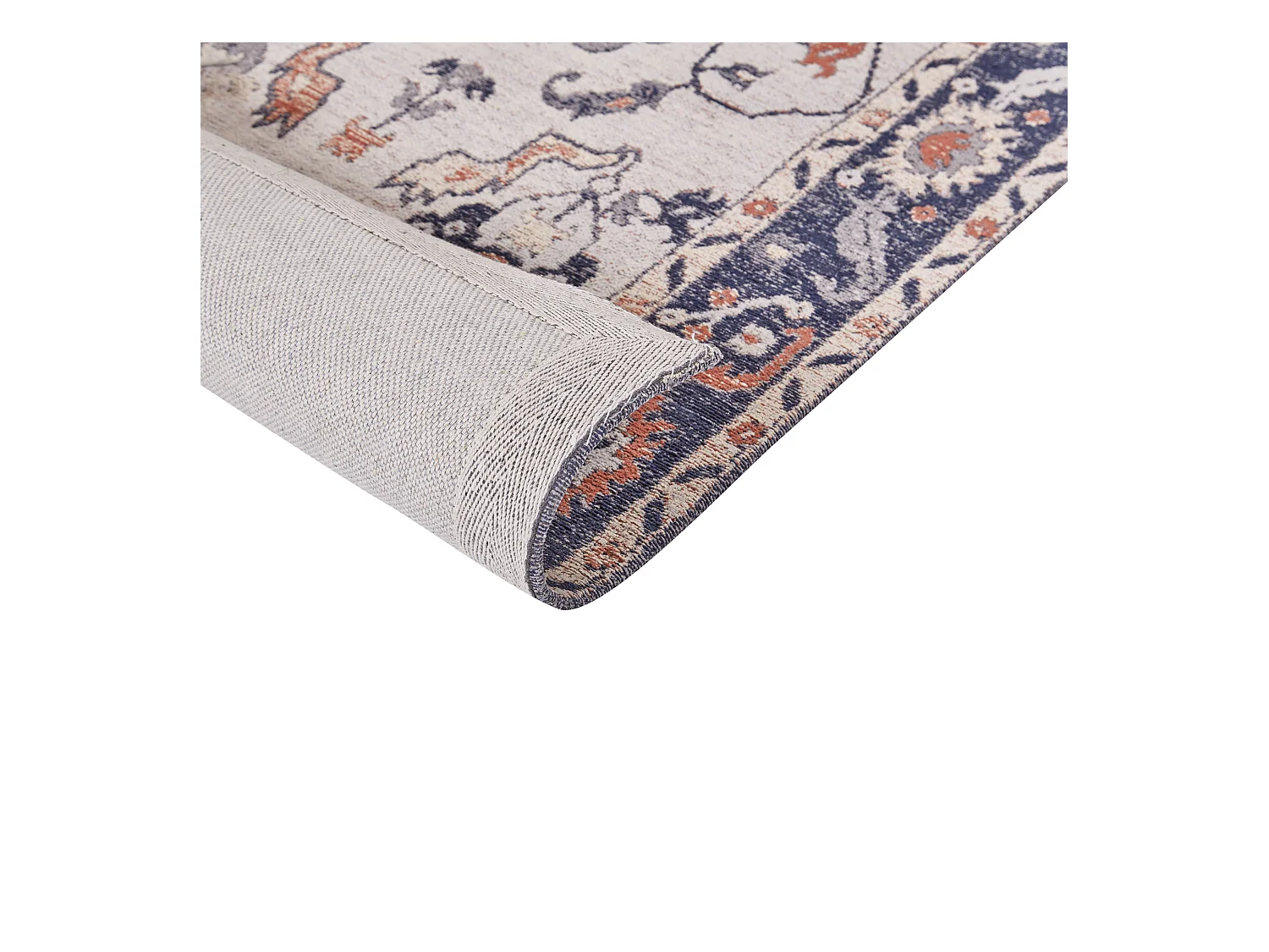 Vloerkleed katoen meerkleurig 160 x 230 cm KABTA