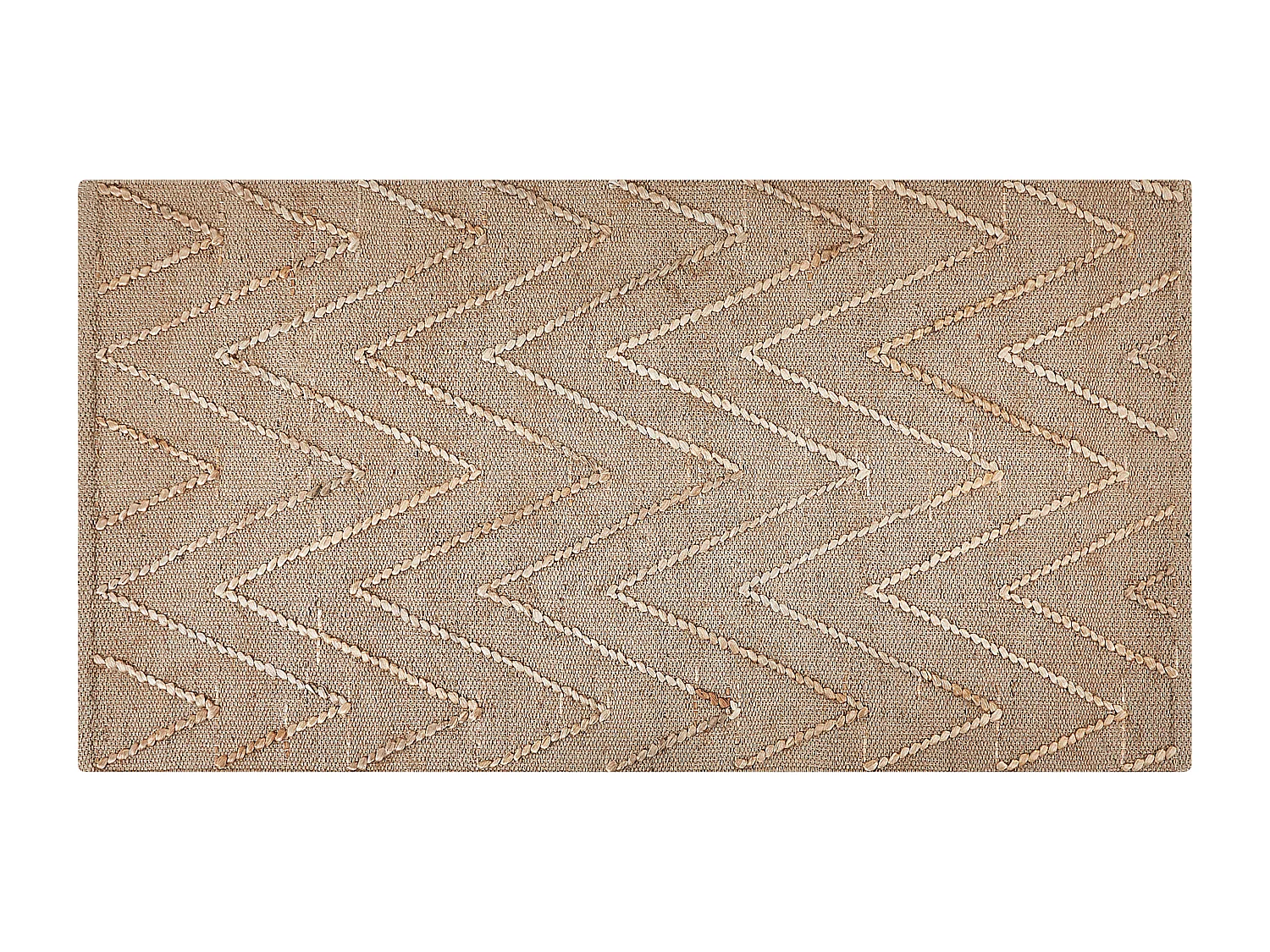 Tapis DADAY Beige 80 x 150 cm Jute