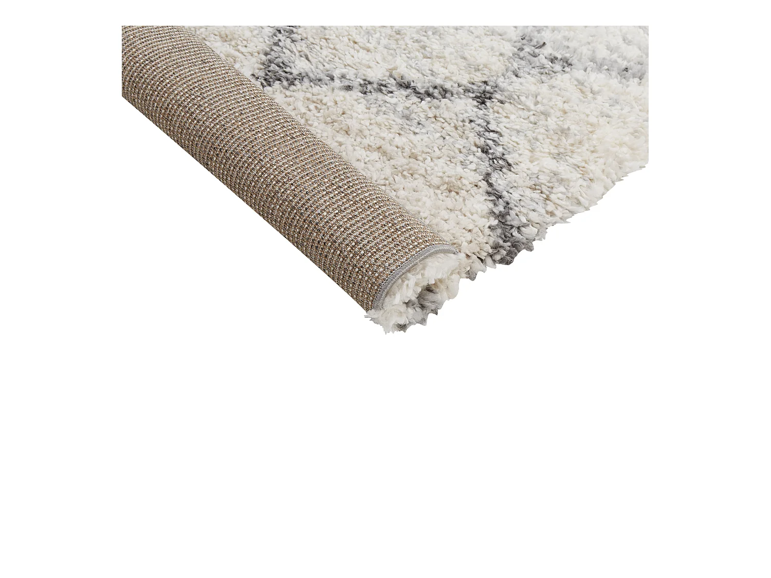 Tapete creme claro e cinzento 80 x 150 cm YEREVAN