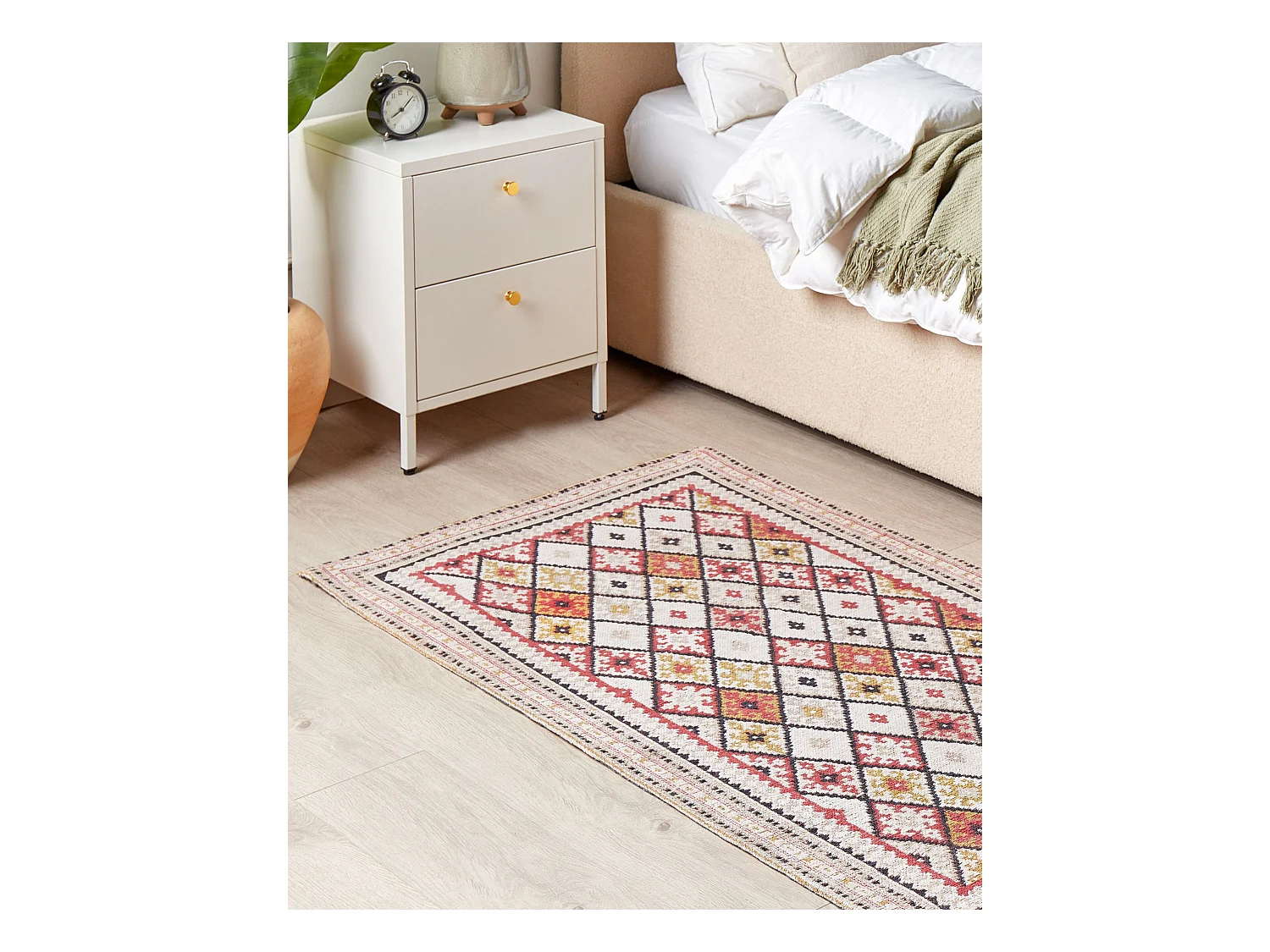 Tapis ANADAG Rouge 80 x 150 cm Coton