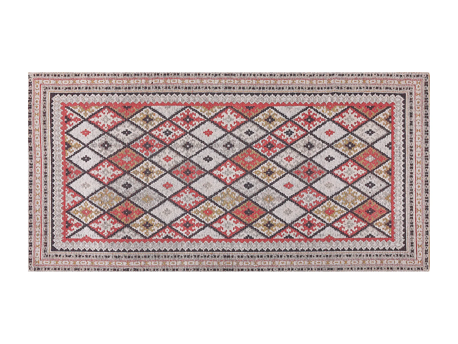 Tapis ANADAG Rouge 80 x 150 cm Coton