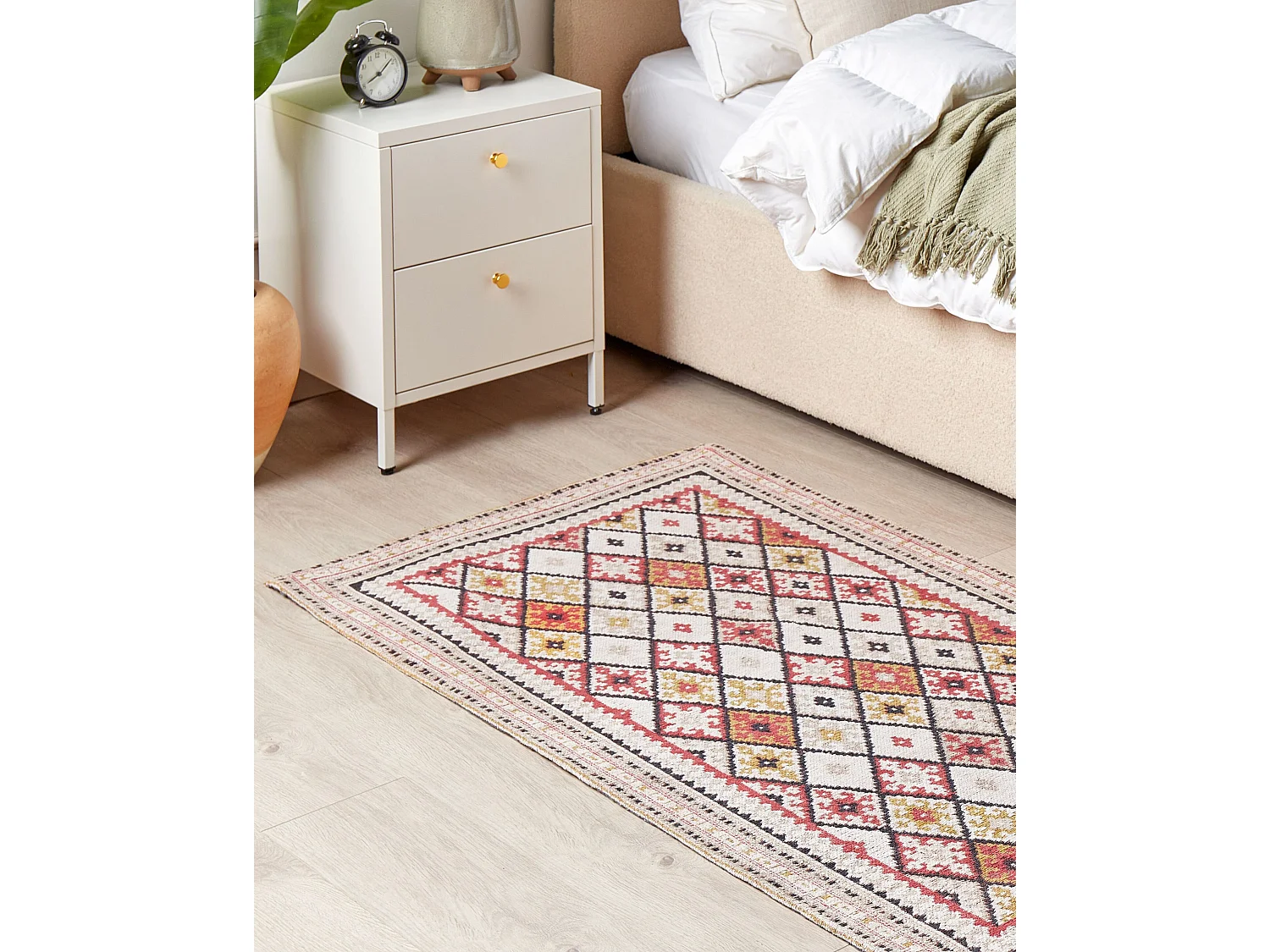 Tapis ANADAG Rouge 80 x 150 cm Coton