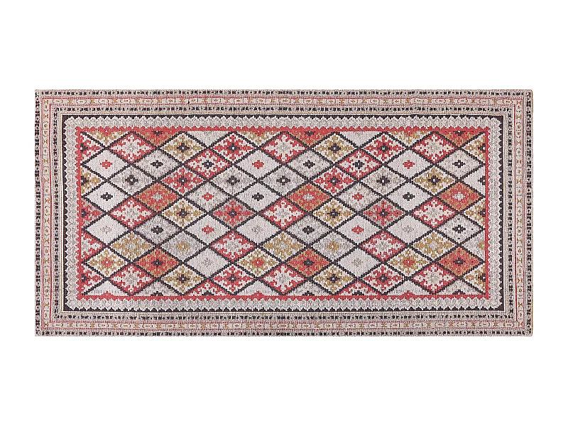 Dywan bawełniany 80 x 150 cm wielokolorowy ANADAG