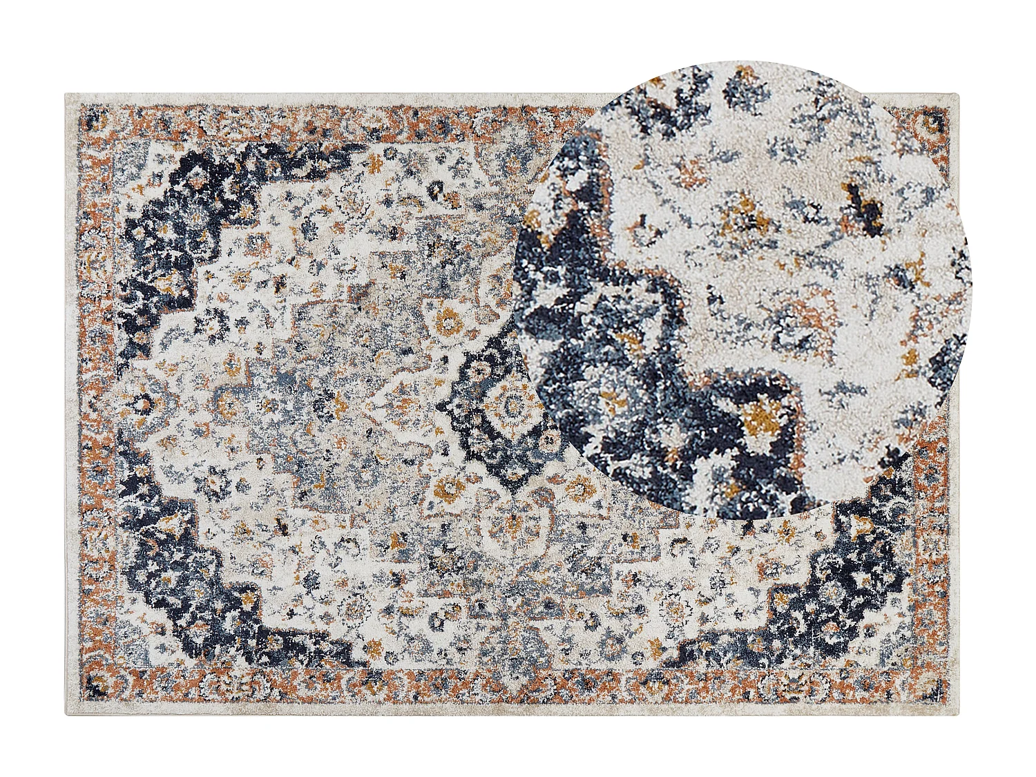 Dywan 160 x 230 cm wielokolorowy HERMON