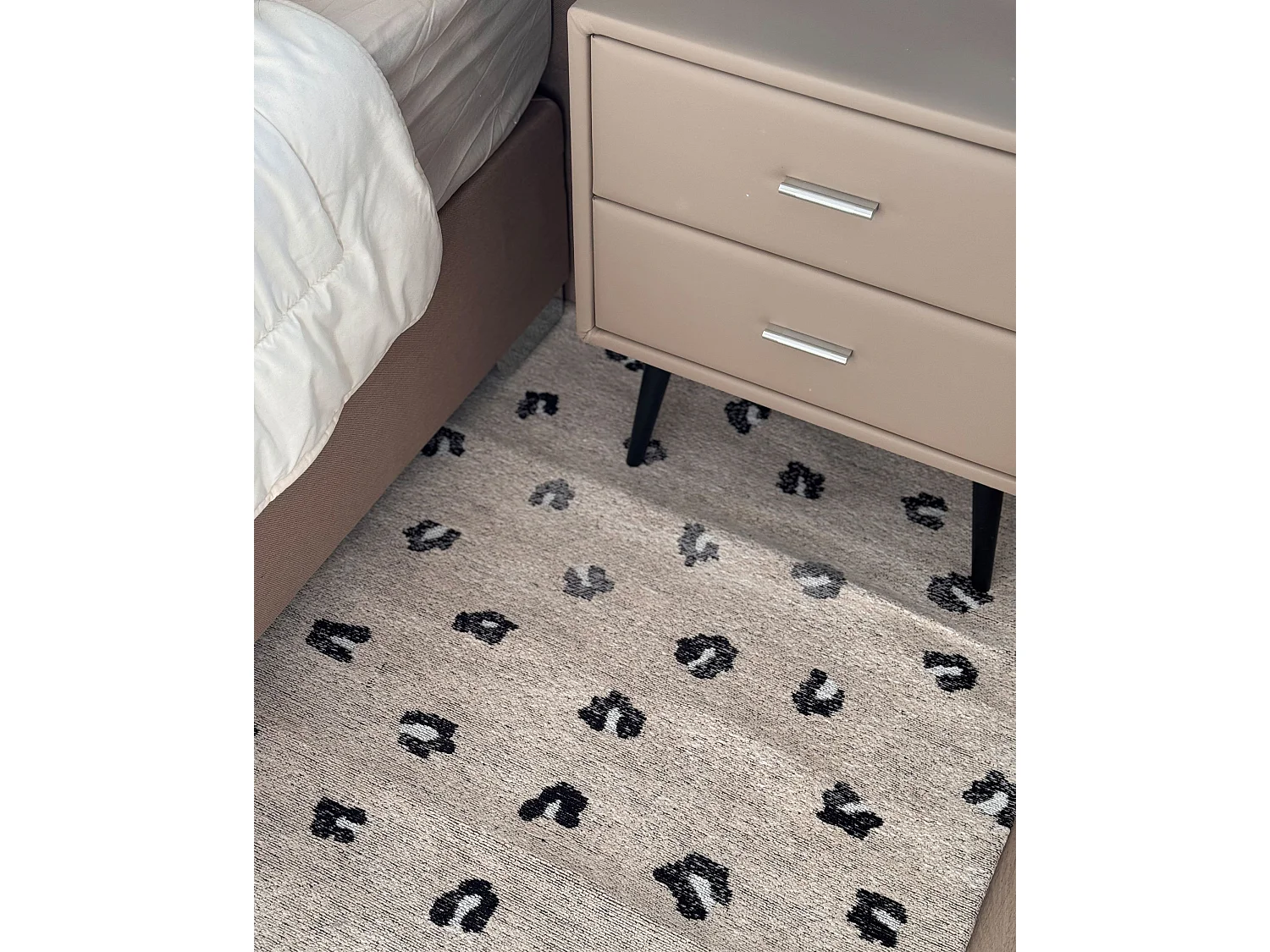 Rug AFIS Beige 160 x 230 cm Cotton