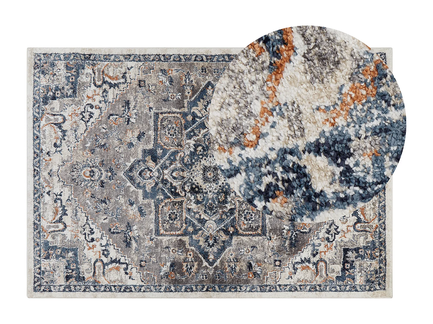 Tappeto multicolore 160 x 230 cm NERKIN