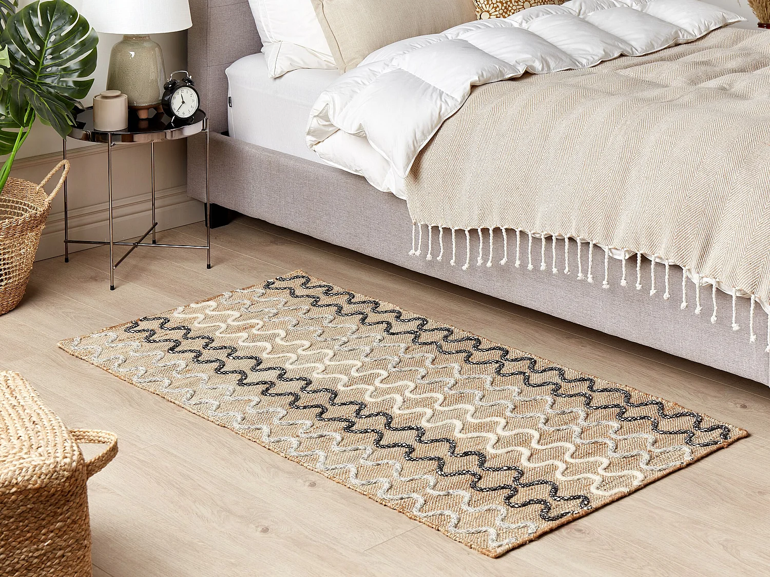 Tapis SOGUT 80 x 150 cm Jute Beige