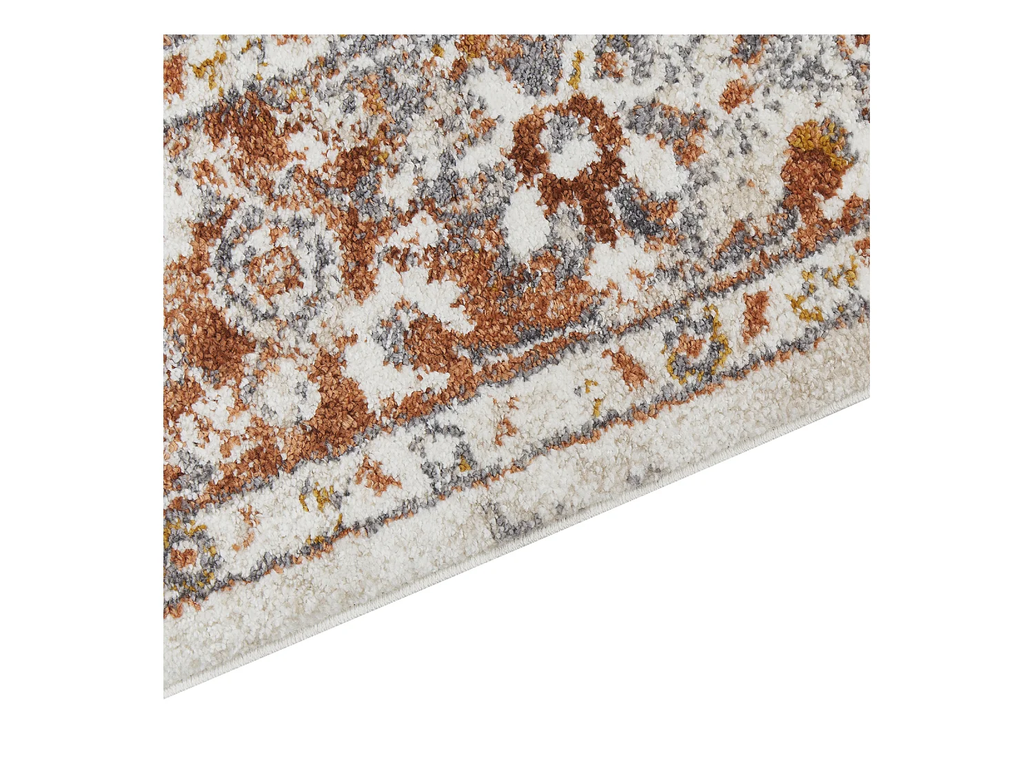 Vloerkleed polypropyleen beige/bruin 80 x 150 cm VAYK