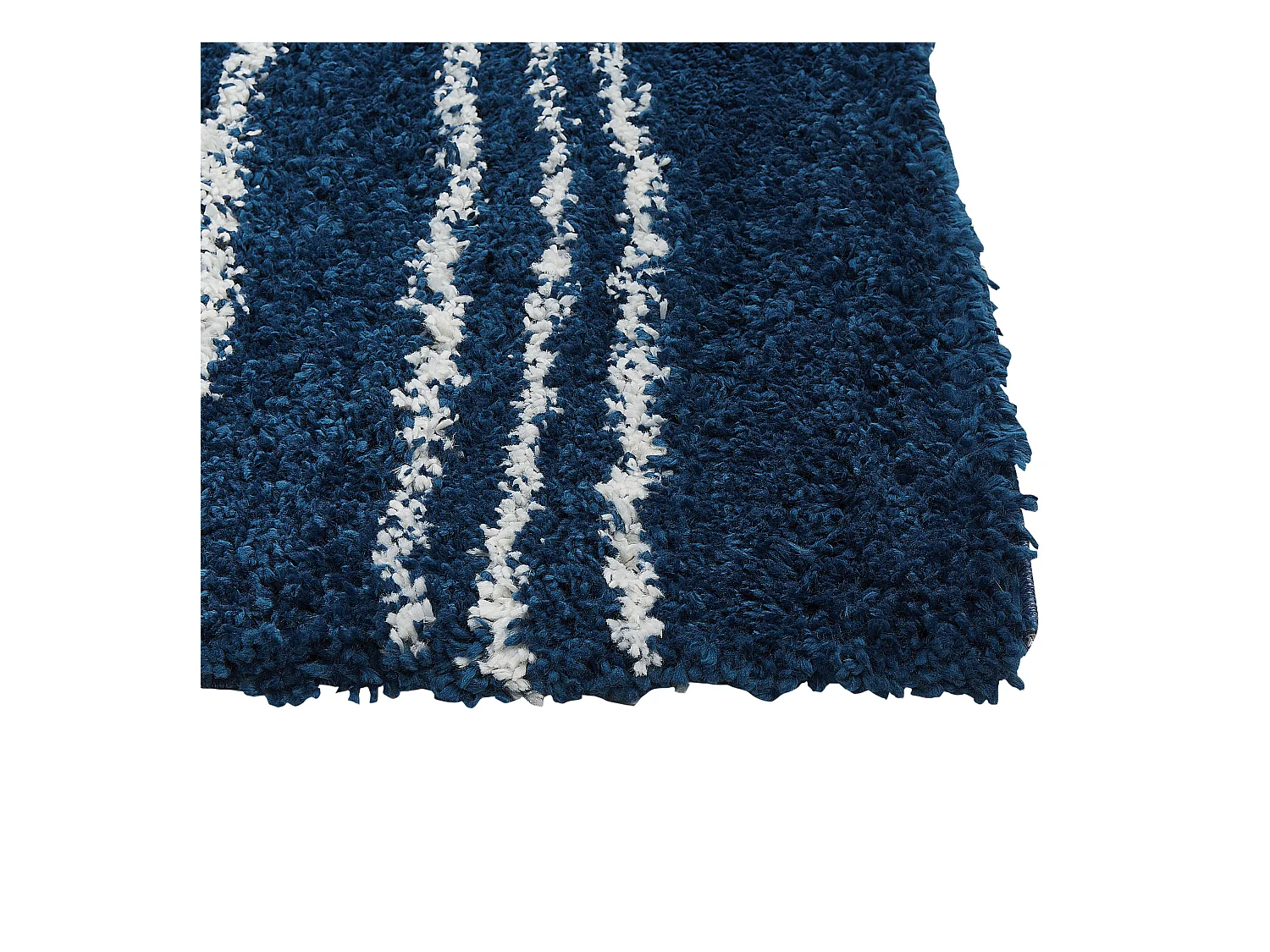 Alfombra azul/blanco 80 x 150 cm TASHIR