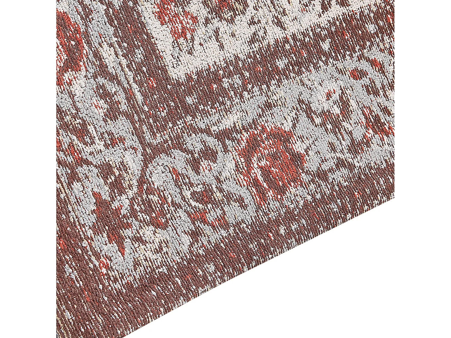 Rug BINNISZ Red 80 x 150 cm Cotton