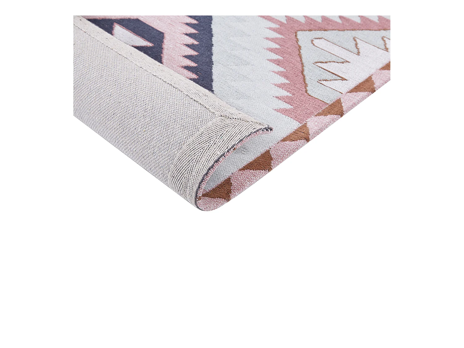 Dywan bawełniany 80 x 300 cm wielokolorowy BESLER