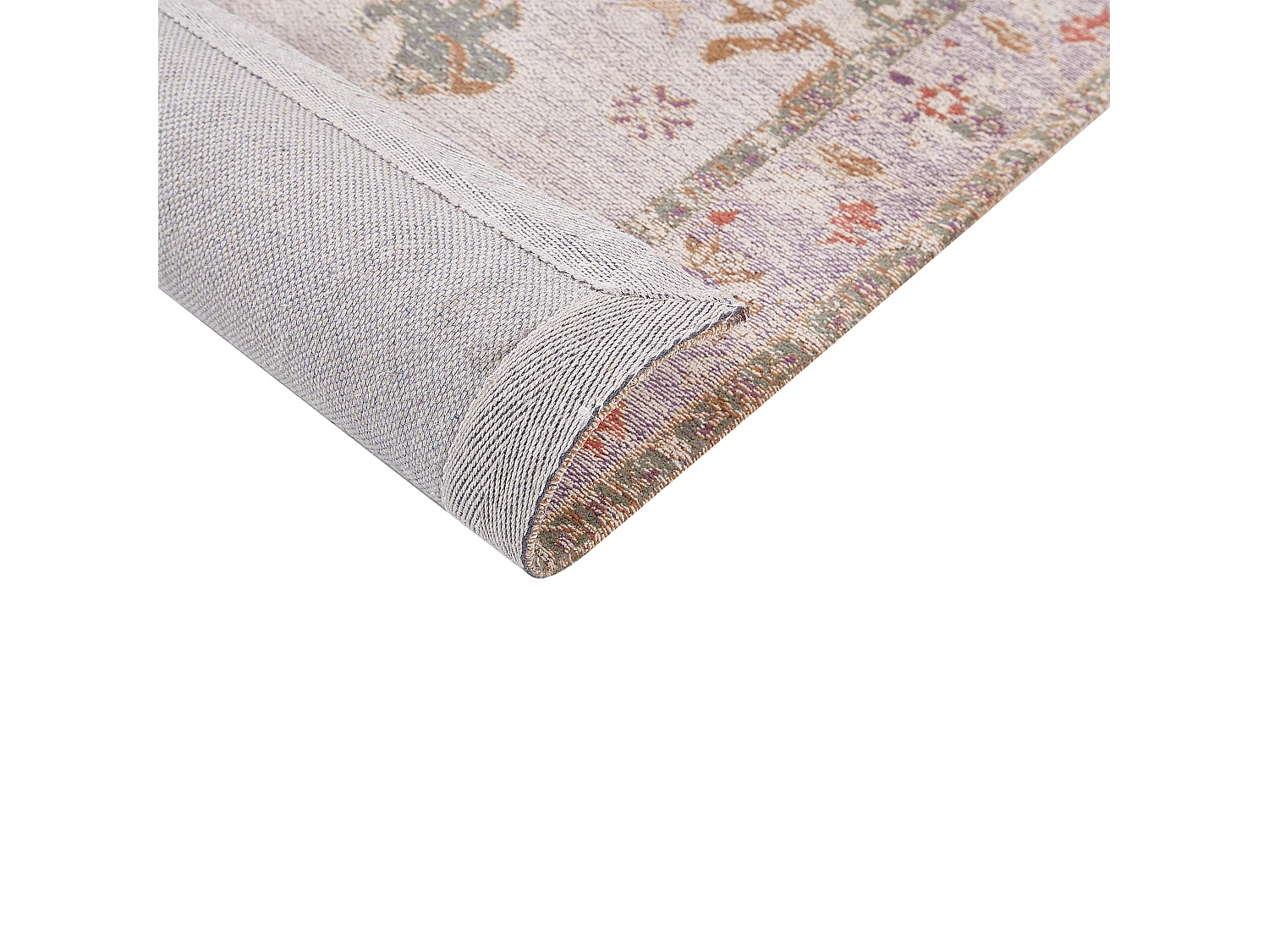 Teppichläufer Lange Flur Küche Orientalisches Muster 80 x 300 cm Beige Yanoba