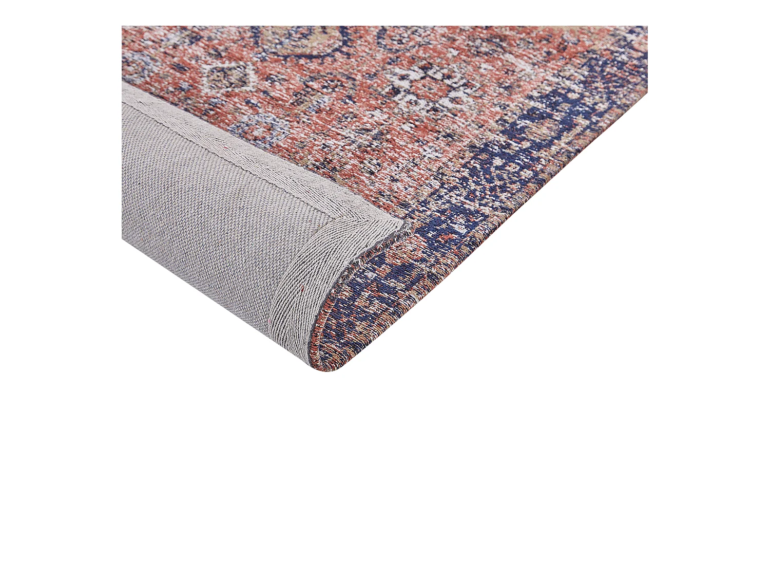 Tapis KURIN Rouge 80 x 300 cm Coton