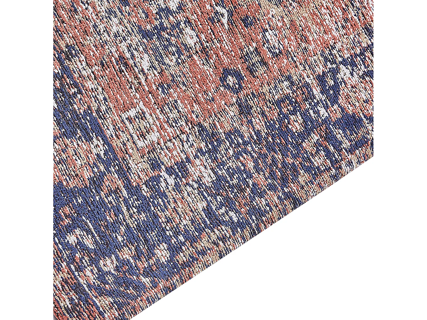 Tapis KURIN Rouge 80 x 300 cm Coton