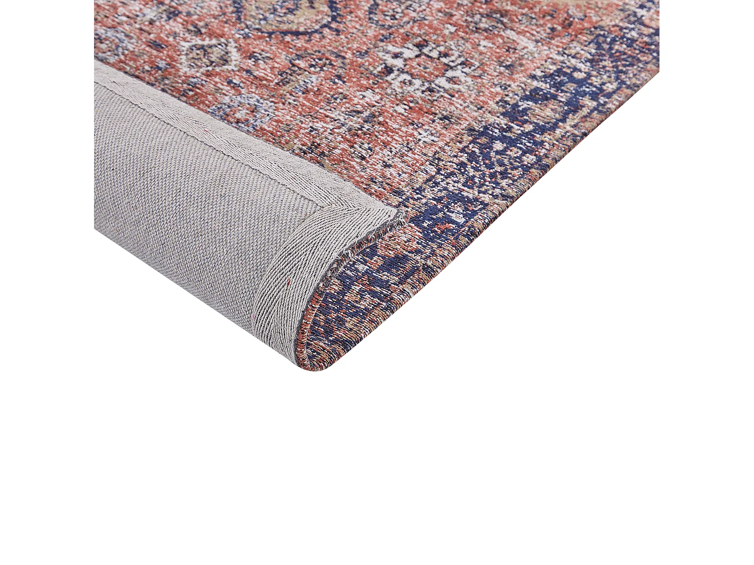 Tapis KURIN Rouge 80 x 300 cm Coton