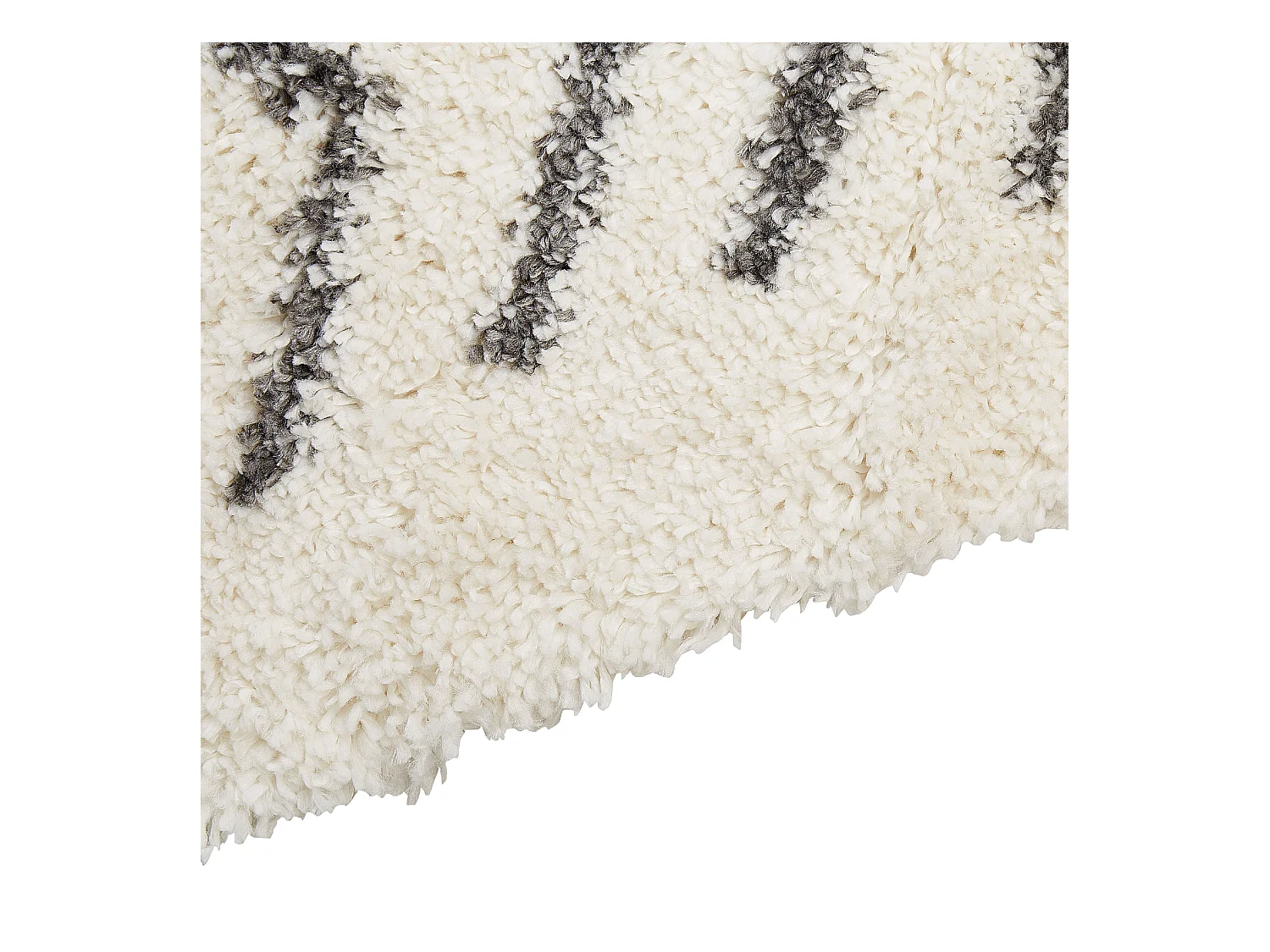 Tappeto bianco e grigio 200 x 300 cm AYRUM