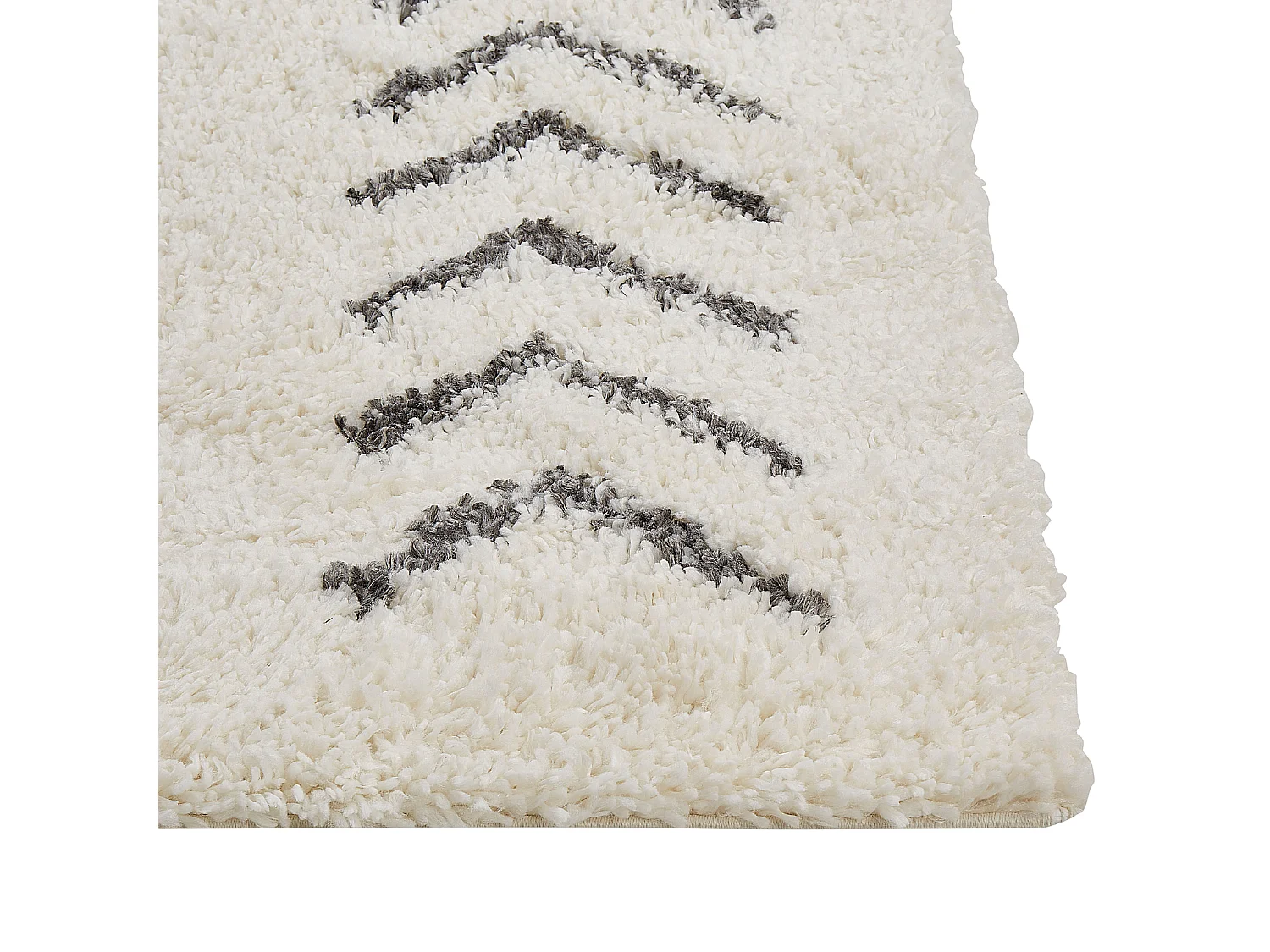 Vloerkleed polypropyleen wit/grijs 200 x 300 cm AYRUM