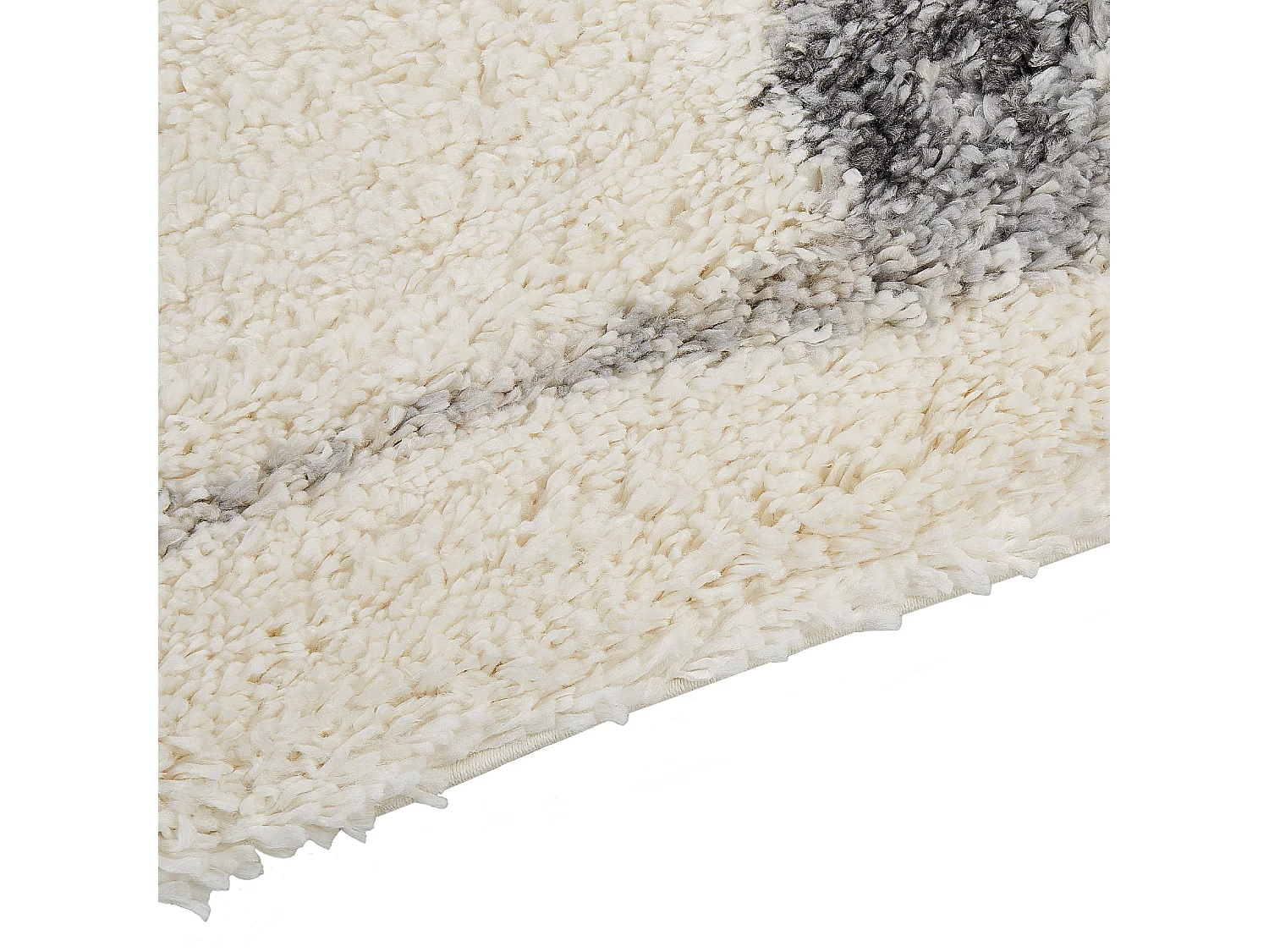 Tapis à poils longs SEVAN Beige clair 80 x 150 cm