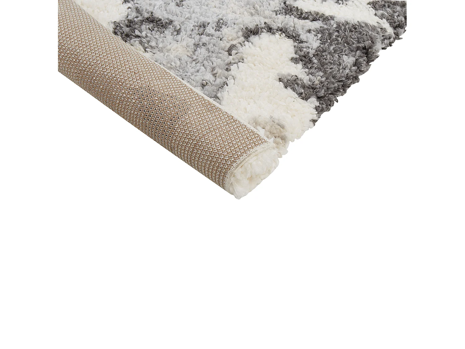 Tapis à poils longs SEVAN Beige clair 80 x 150 cm