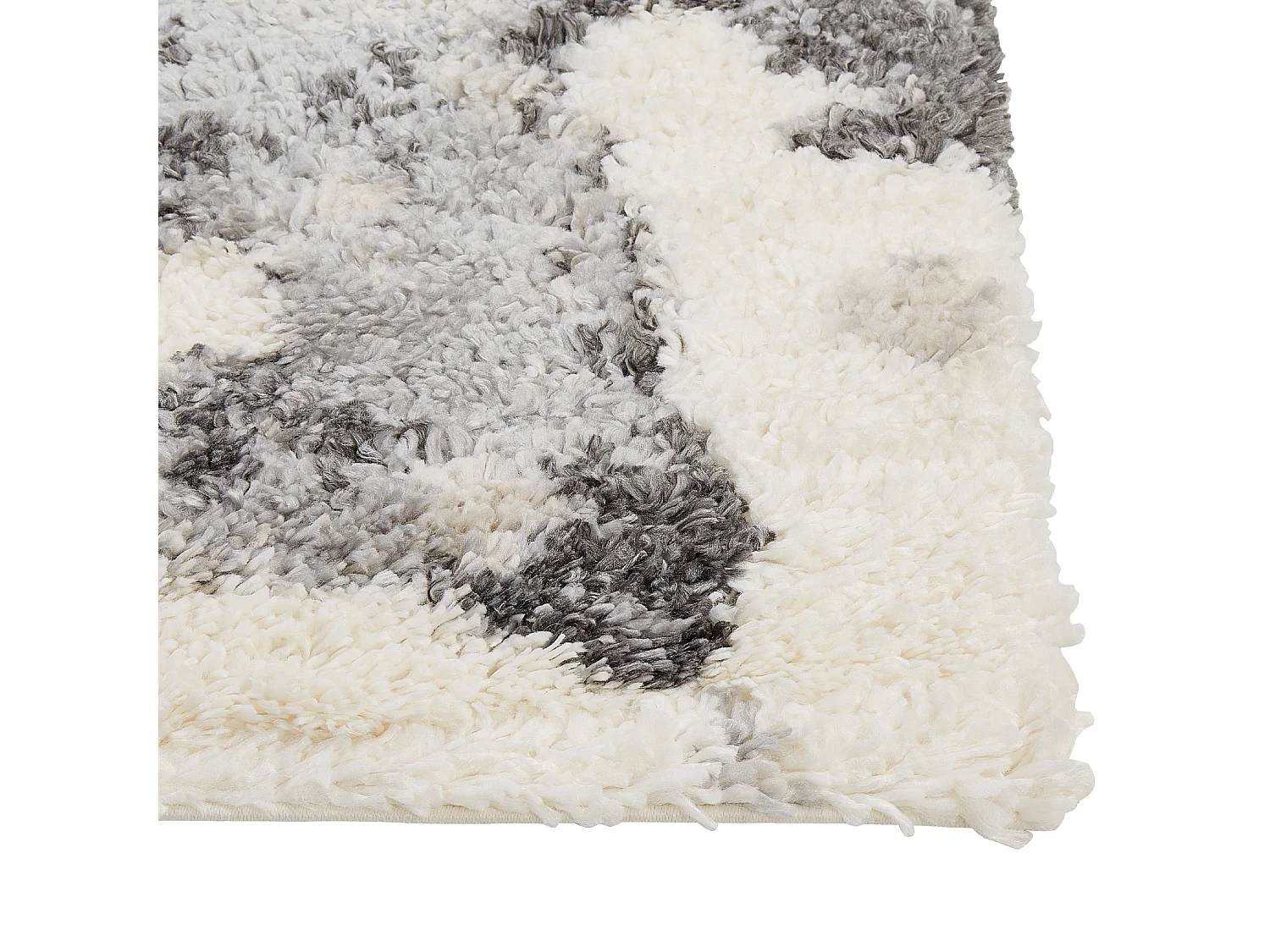 Tapis à poils longs SEVAN Beige clair 80 x 150 cm