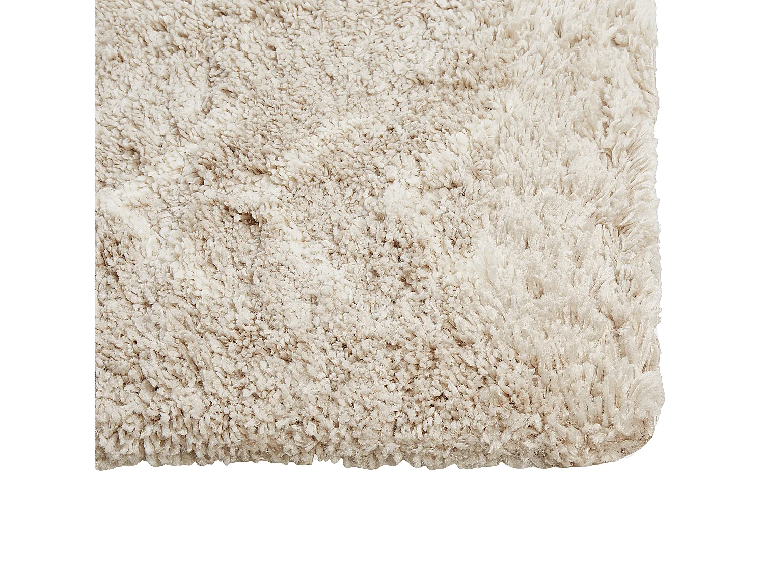 Tapis à poils longs KAPAN Beige clair 160 x 230 cm