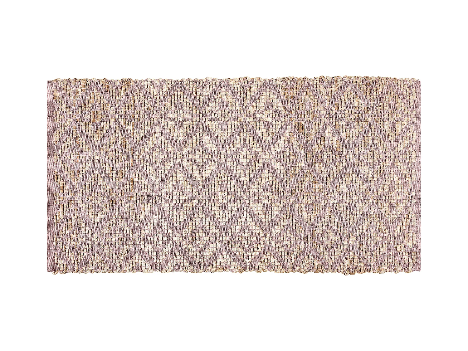 Tapis GERZE Rose 80 x 150 cm Coton