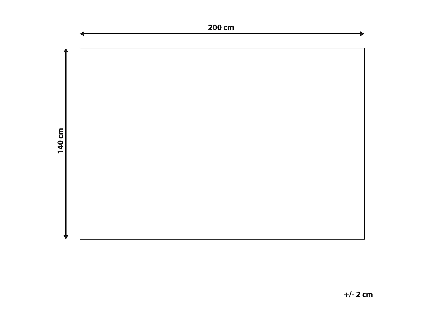 Tapete de algodão com padrão de planta verde 140 x 200 cm SARMIN