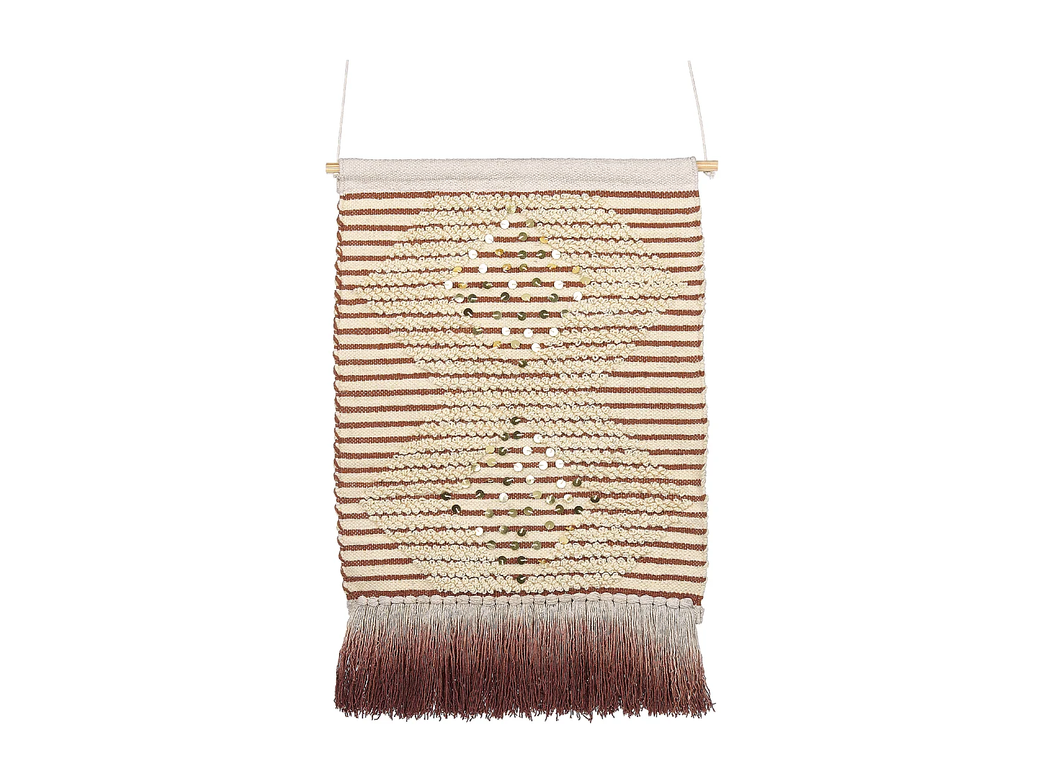 Suspension murale en tissu SABO Coton 75 cm Beige