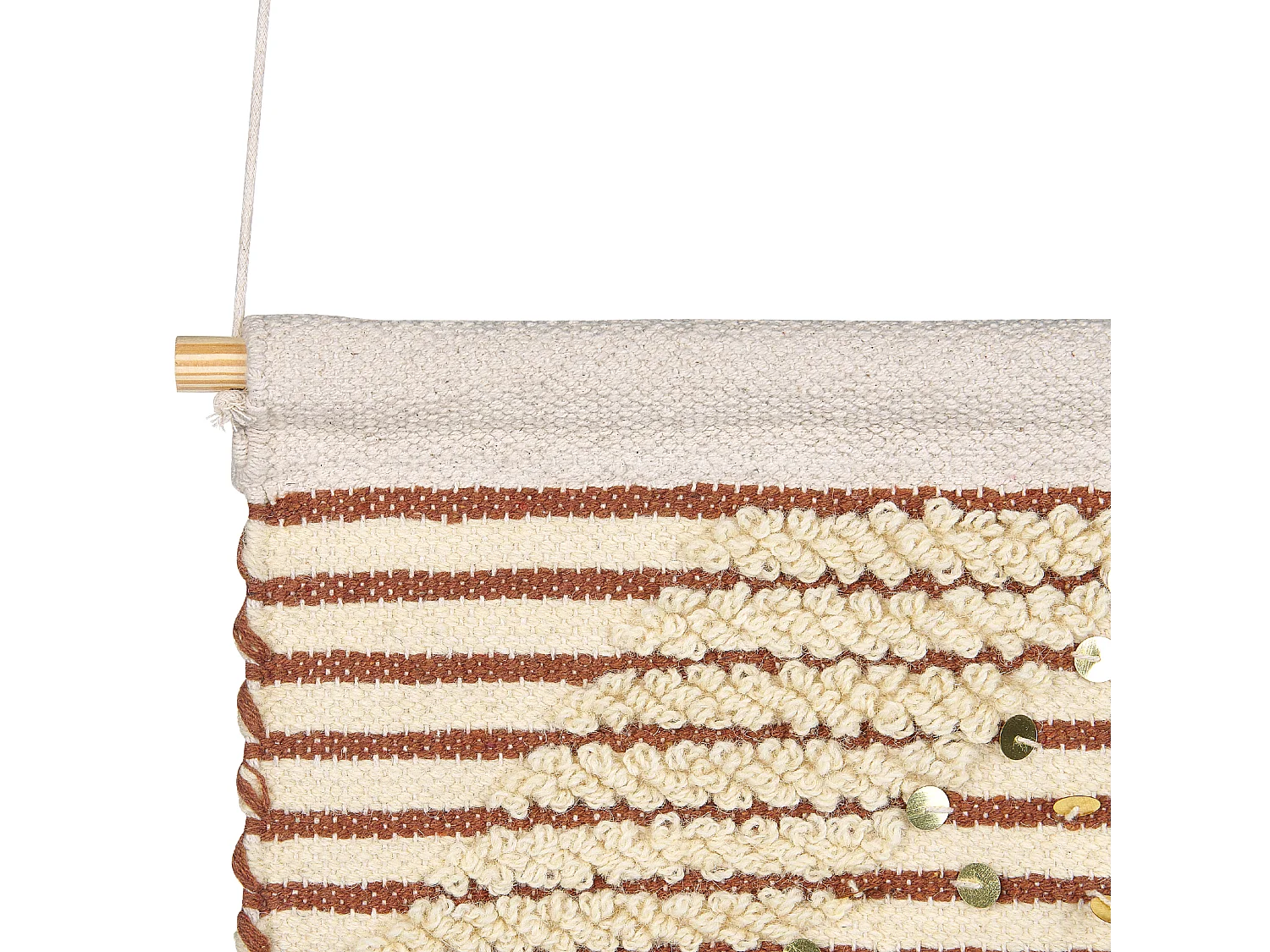 Wandbehang SABO Baumwolle 75 cm Beige