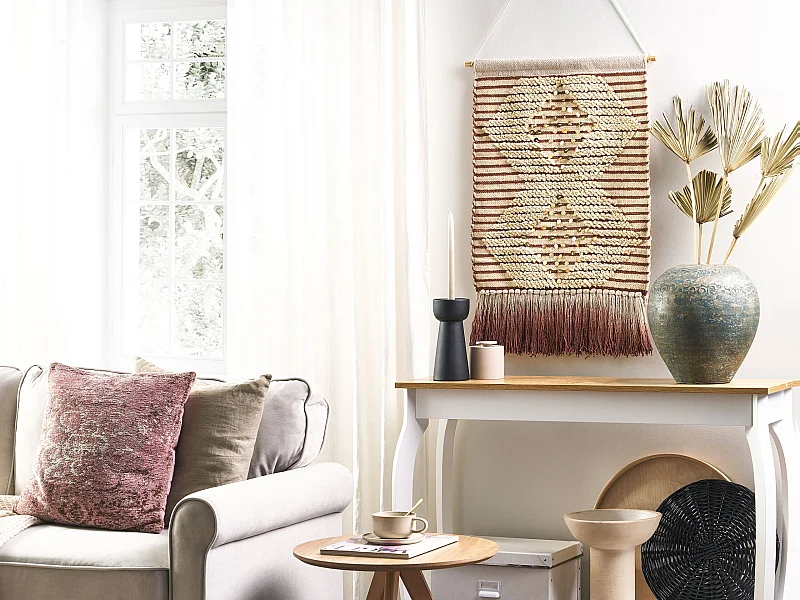 Wandbehang SABO Baumwolle 75 cm Beige