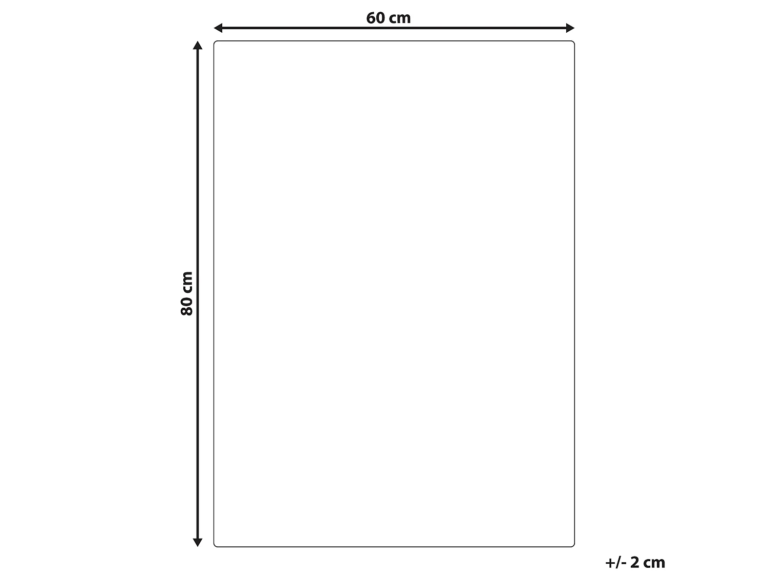 Dekoracja ścienna TAMIANG Szkło 80 cm Kolorowy