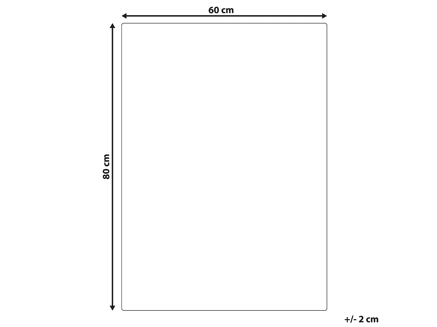 Décoration murale TAMIANG Verre 80 cm Multicolore