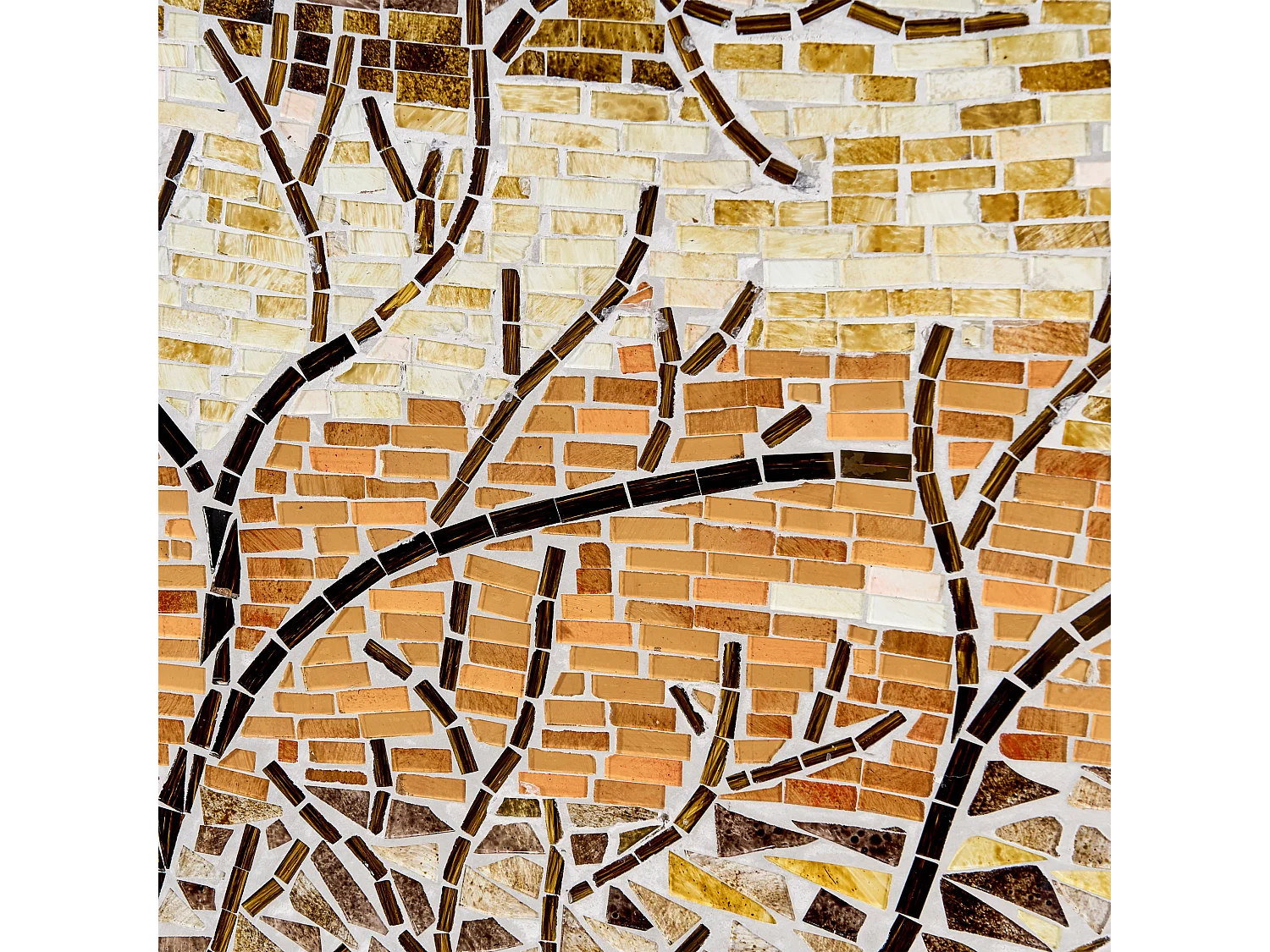 Décoration murale TAMIANG Verre 80 cm Multicolore