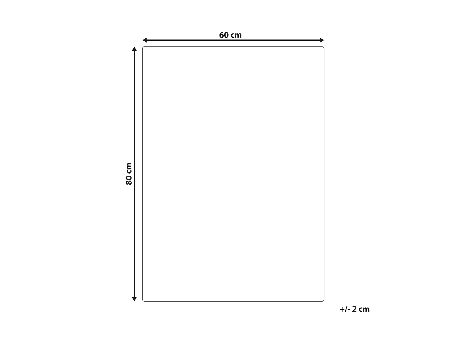 Décoration murale TAMIANG Verre 80 cm Multicolore