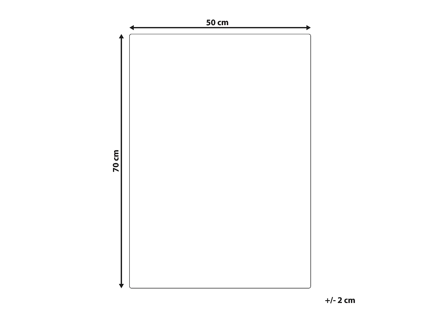 Wandobjekt TEMBESI Glas 70 cm Bunt