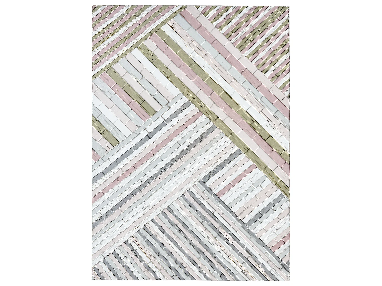 Décoration murale TEMBESI Verre 70 cm Multicolore