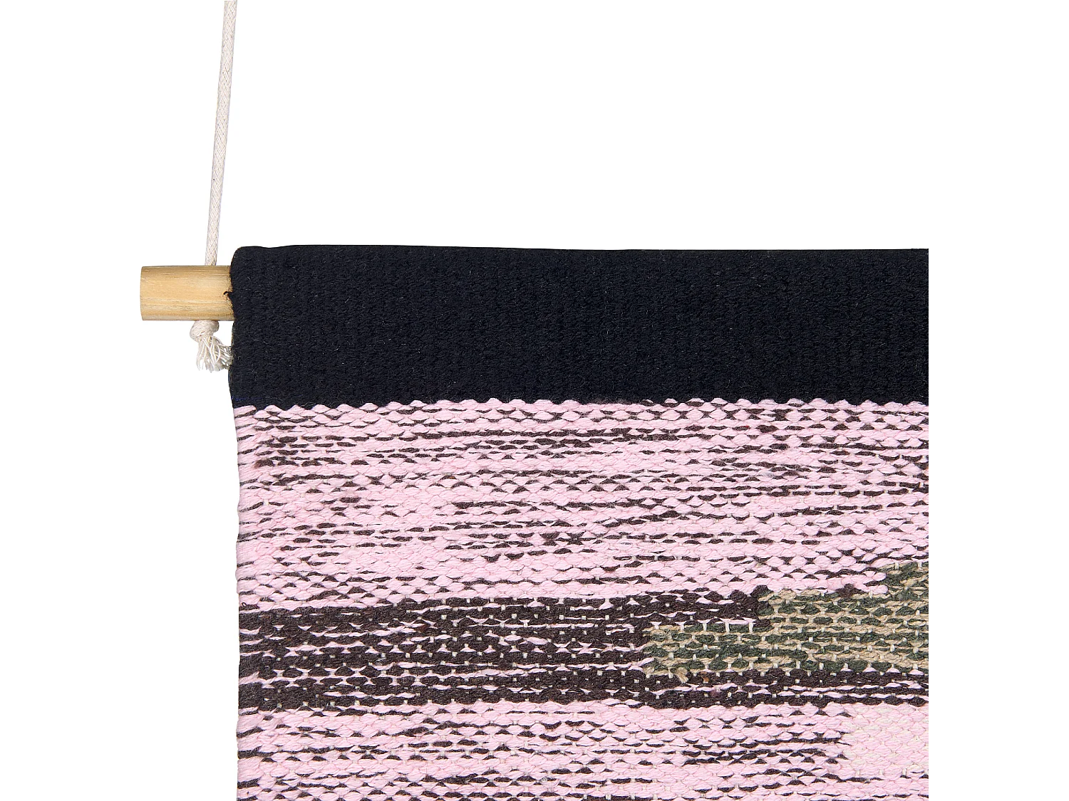 Stoffen wanddecoratie SADDA Katoen 80 cm Multicolor