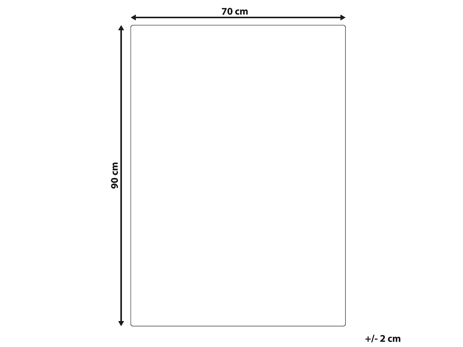 Wanddecoratie MERANGIN Glas 90 cm Groen