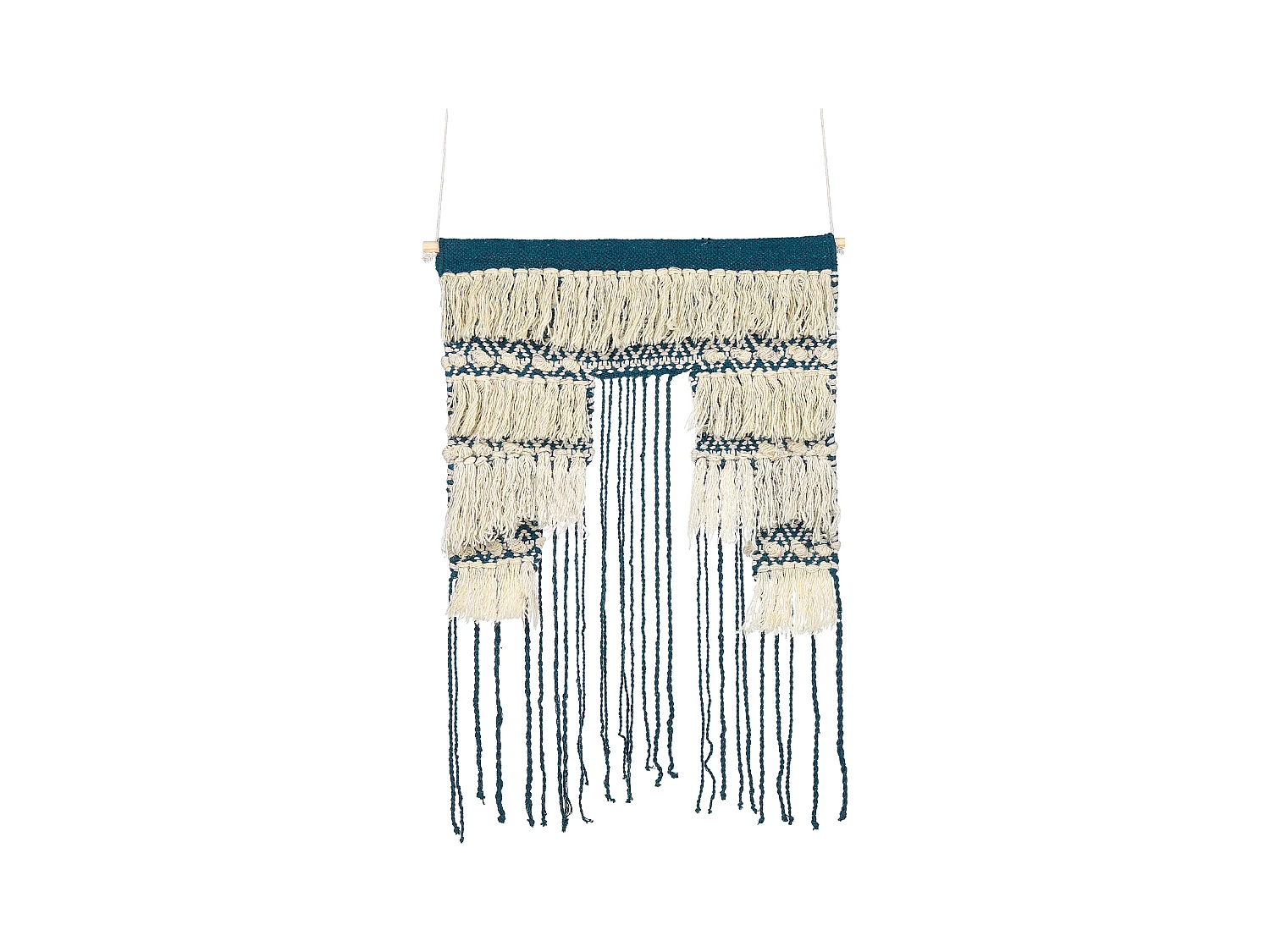 Stoffen wanddecoratie NADRA Katoen 77 cm Lichtbeige