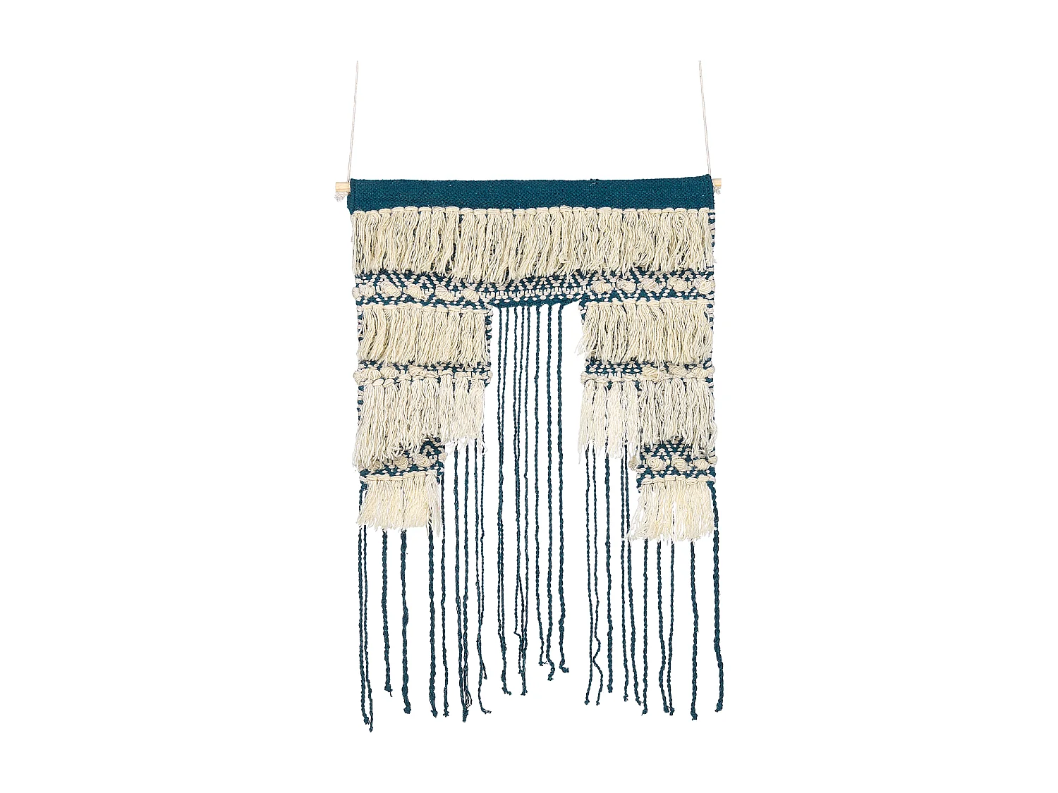 Decorazione da parete in tessuto NADRA Cotone 77 cm Beige chiaro