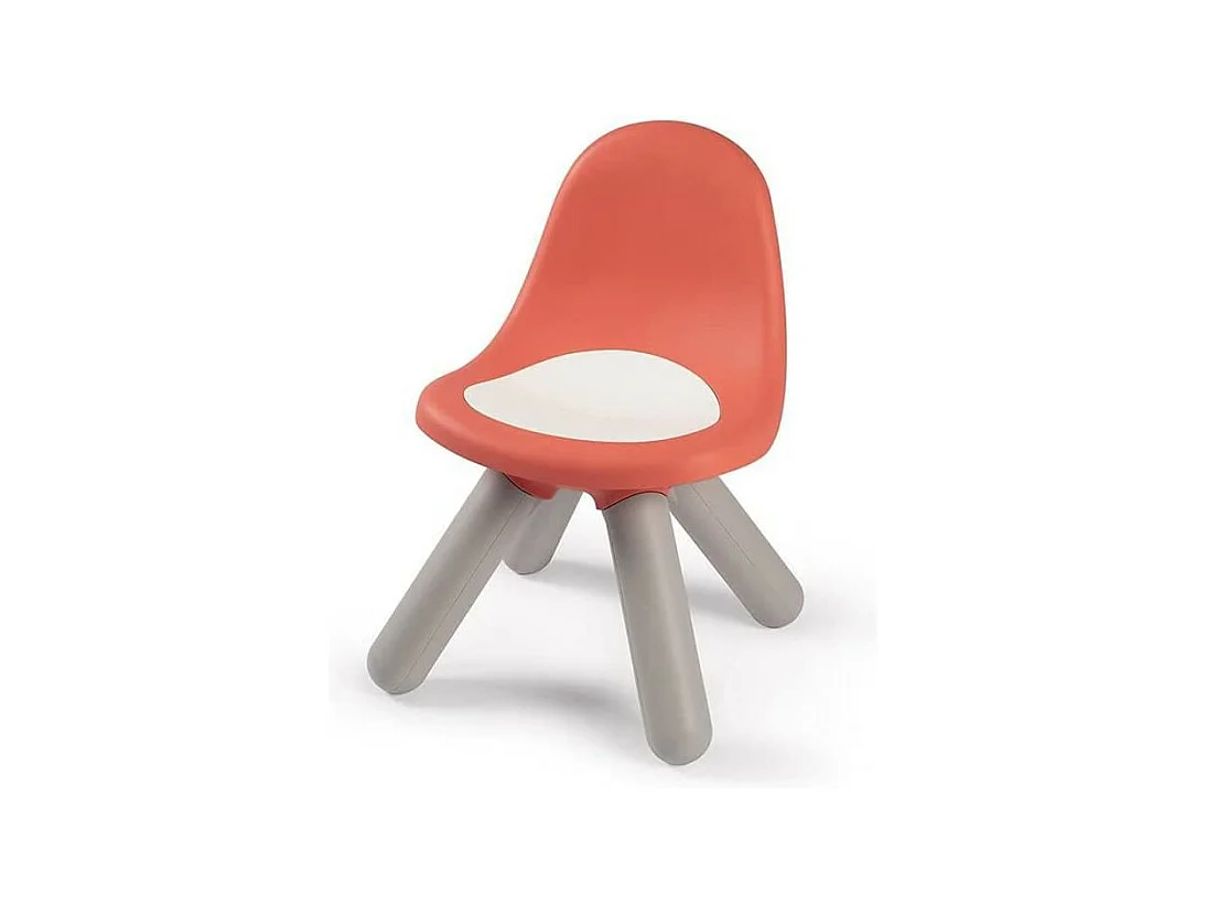 Chaise pour enfant - pieds en plastique soufflé Rouge Brique - SMOBY