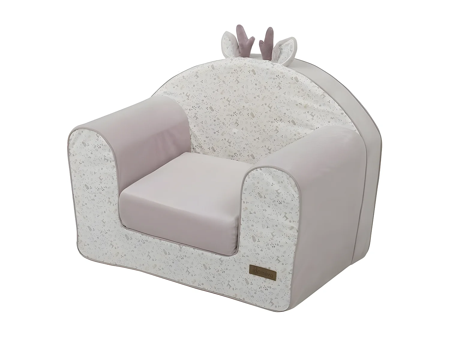 Fauteuil Club Lilas - Enfant Polyester - DOMIVA