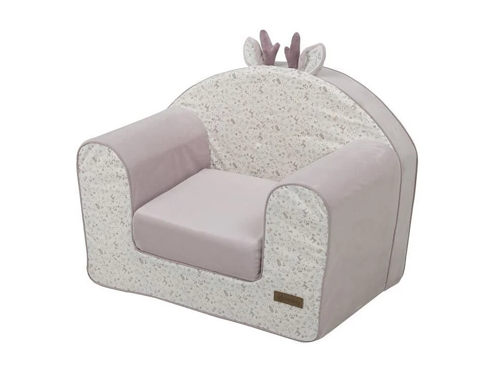 Fauteuil Club Lilas - Enfant Polyester - DOMIVA